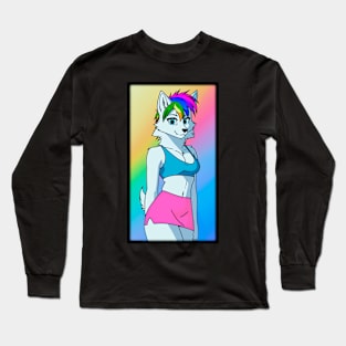 Custom Pride Furry Graphic Design // T-Shirts, Hoodies, Stickers And More!! Long Sleeve T-Shirt